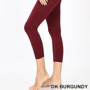 6 PACK!!  SEAMLESS CLASSIC CAPRI LEGGING 80-9